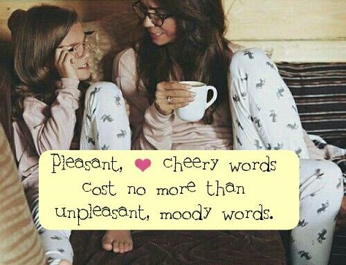 Cheery Words-Inspiration for parents #3